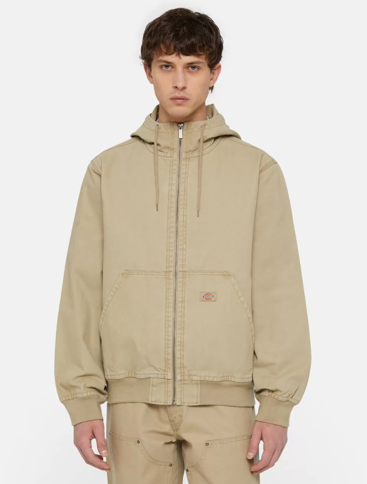 Shop Duck Canvas Unlined Hooded Jacket Jackets & Puffers