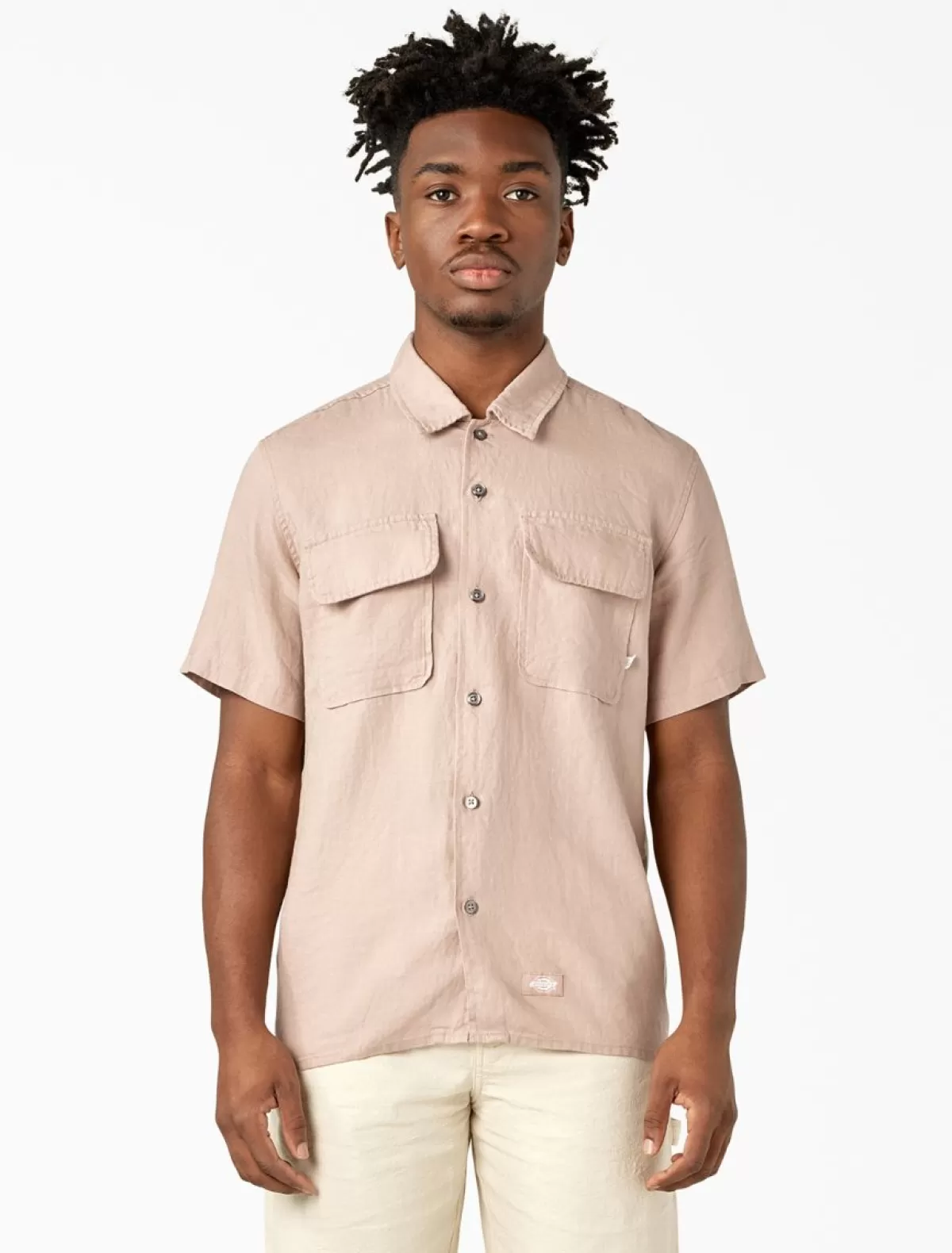 Cheap Linen Short Sleeve Work Shirt Collabs & Collections | Shirts