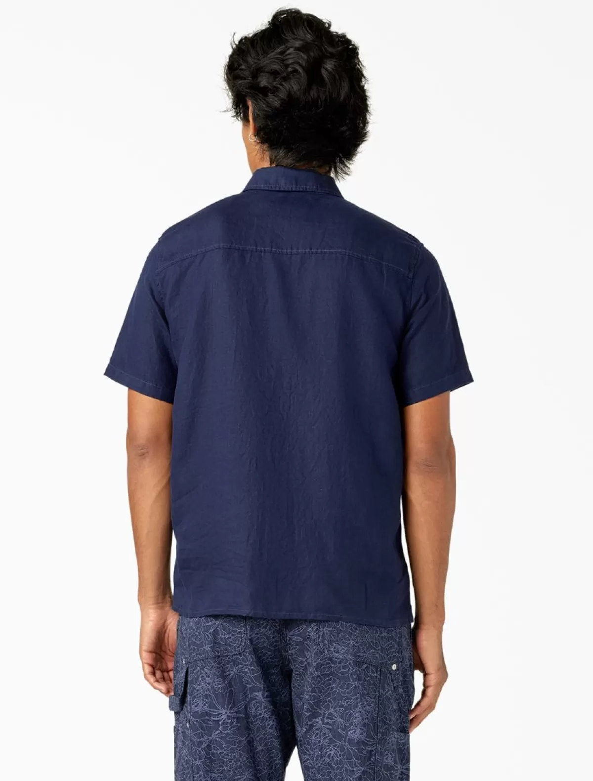 Outlet Linen Short Sleeve Work Shirt Collabs & Collections | Shirts