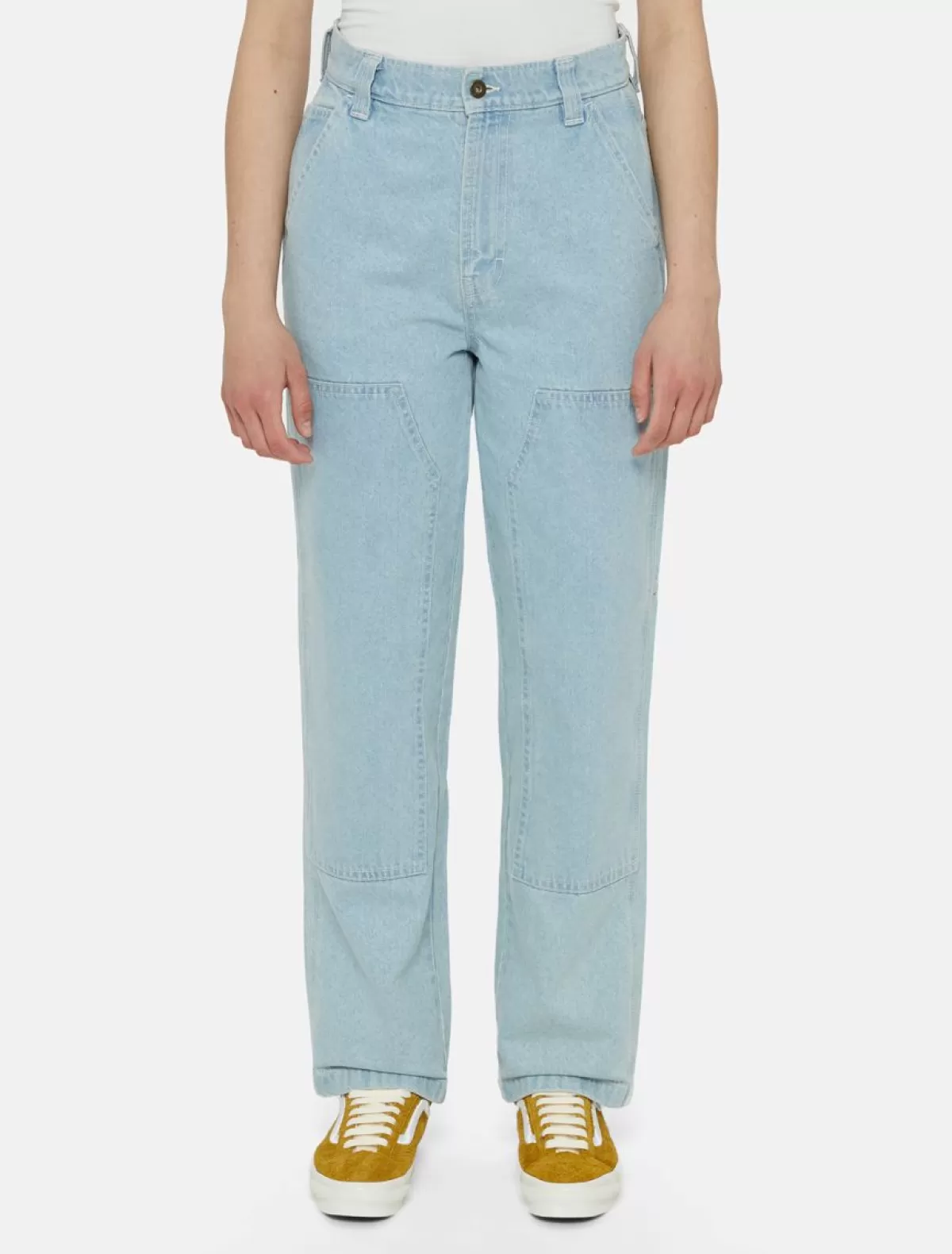 Cheap Madison Double Knee Denim Trousers Women Denim | Trousers