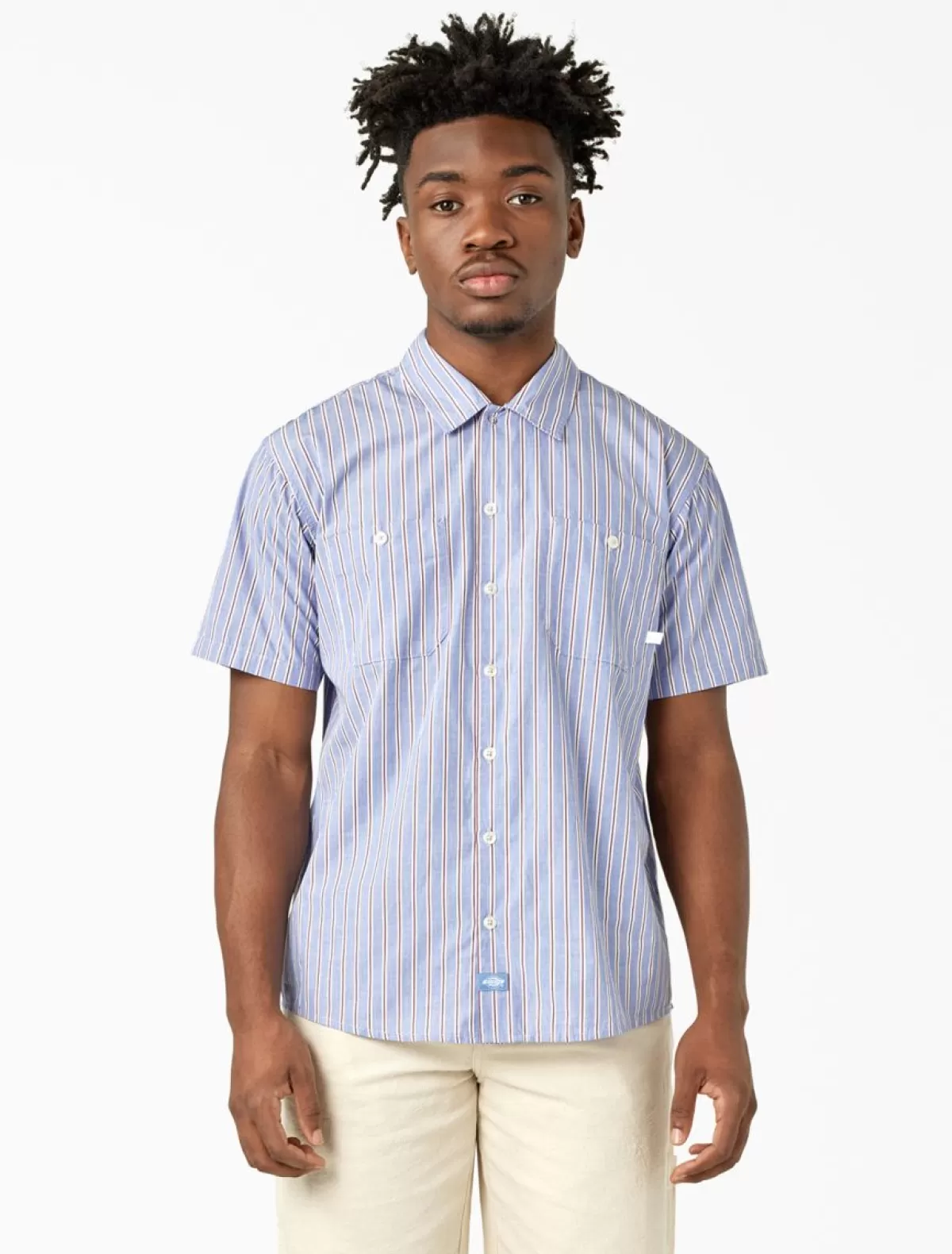 Flash Sale Poplin Short Sleeve Service Shirt Collabs & Collections | Shirts